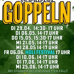 treffzeiten holi goppeln